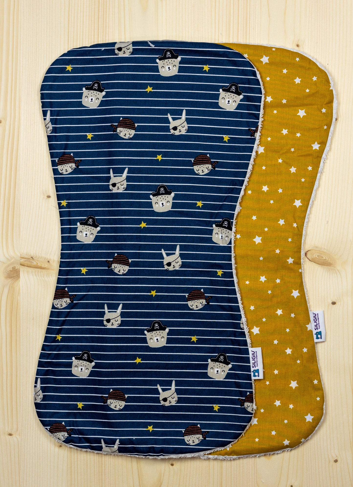 Panno Baby Burp - set coppia