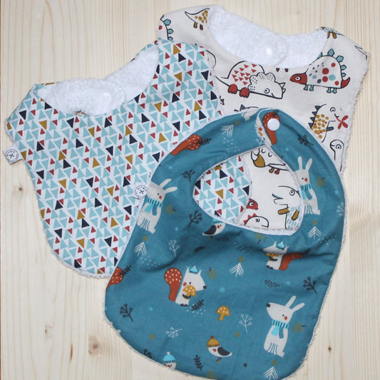 Set 3 bavaglini prima pappa