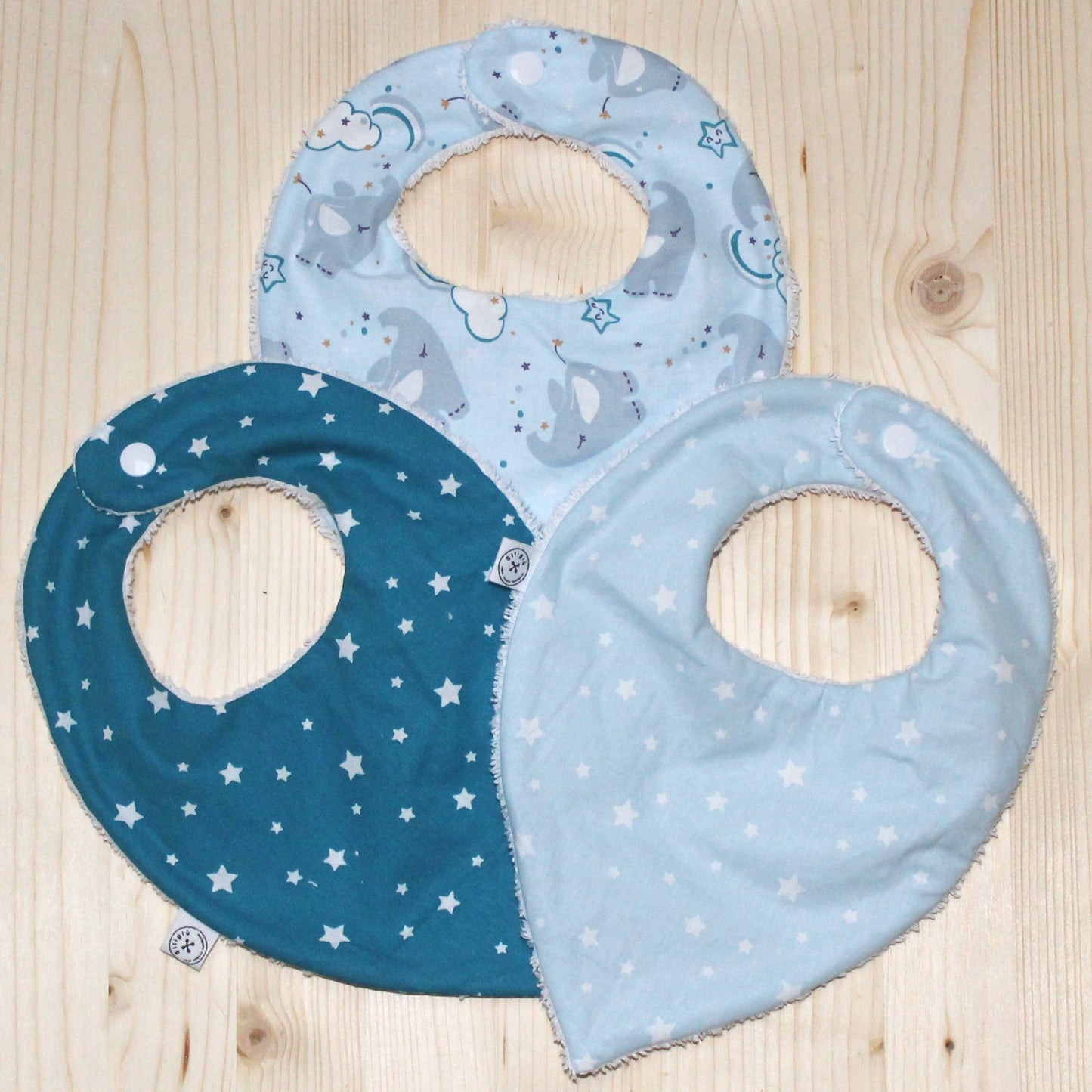 Set 3 bavaglini bandana