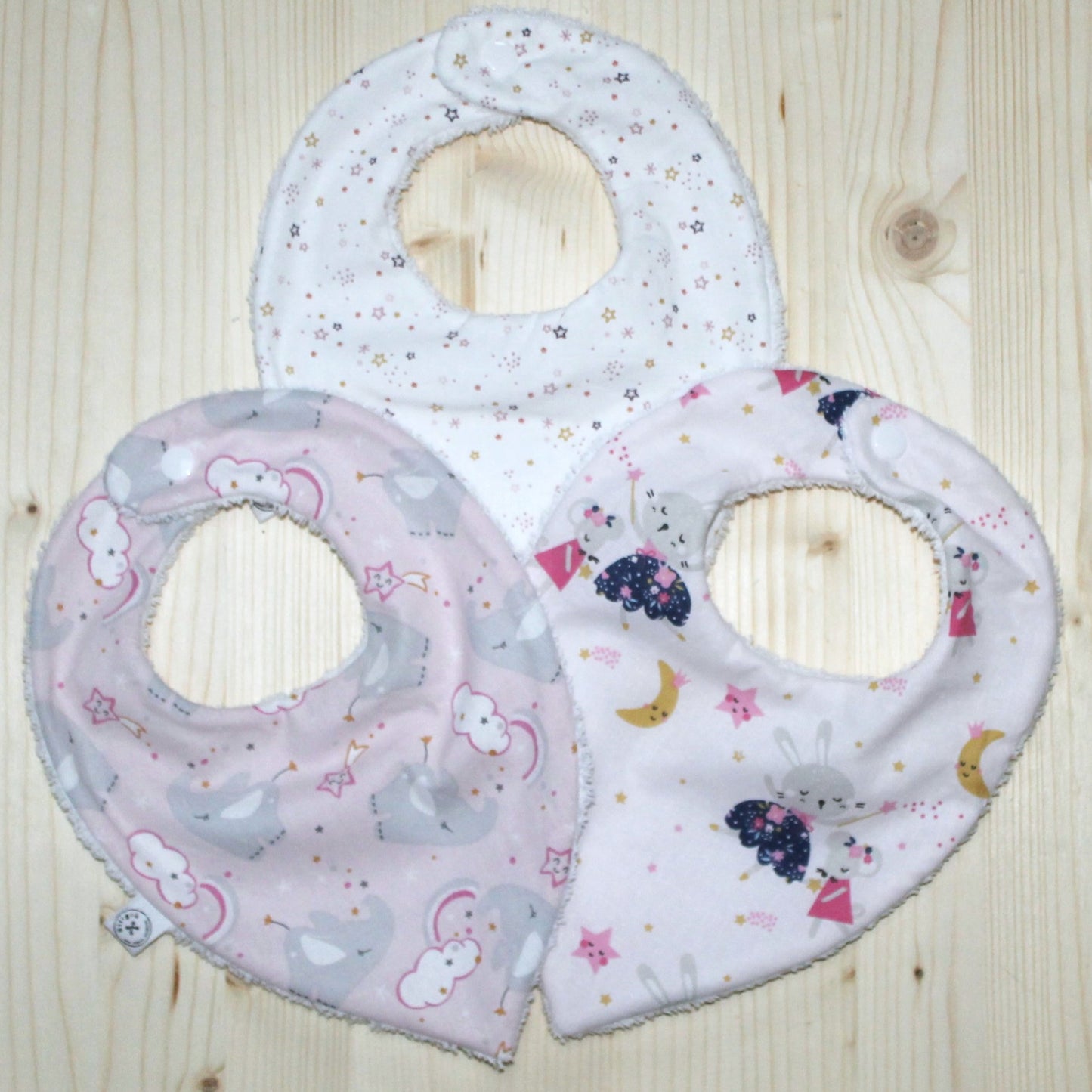 Set 3 bavaglini bandana