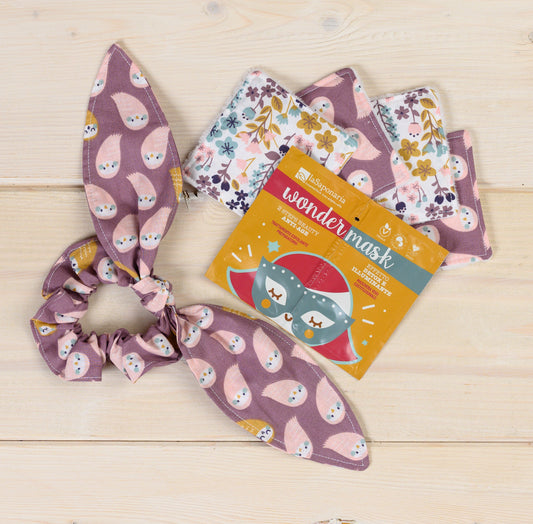 Confezione regalo BRIONIA con pad struccanti lavabili fatti a mano