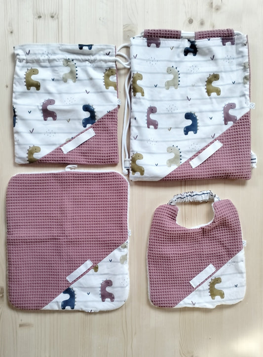 Set asilo personalizzabile - Dinosauri