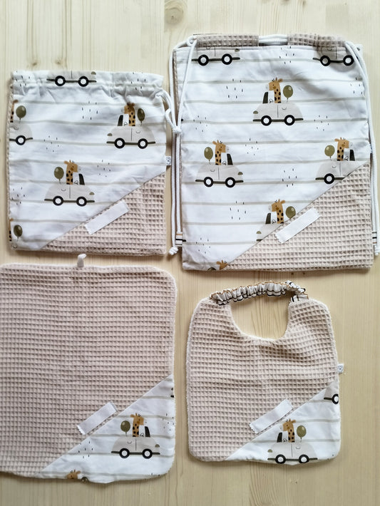 Set asilo personalizzabile - Giraffa
