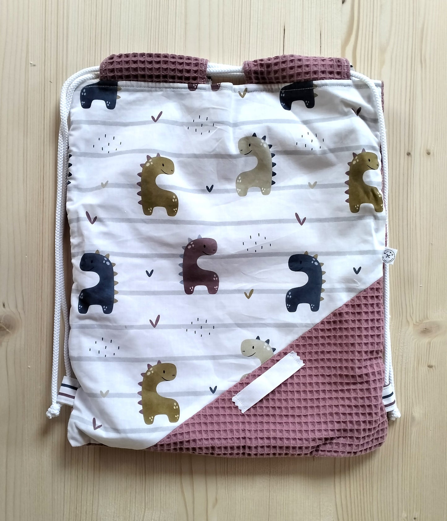 Sacca asilo grande - Dinosauri