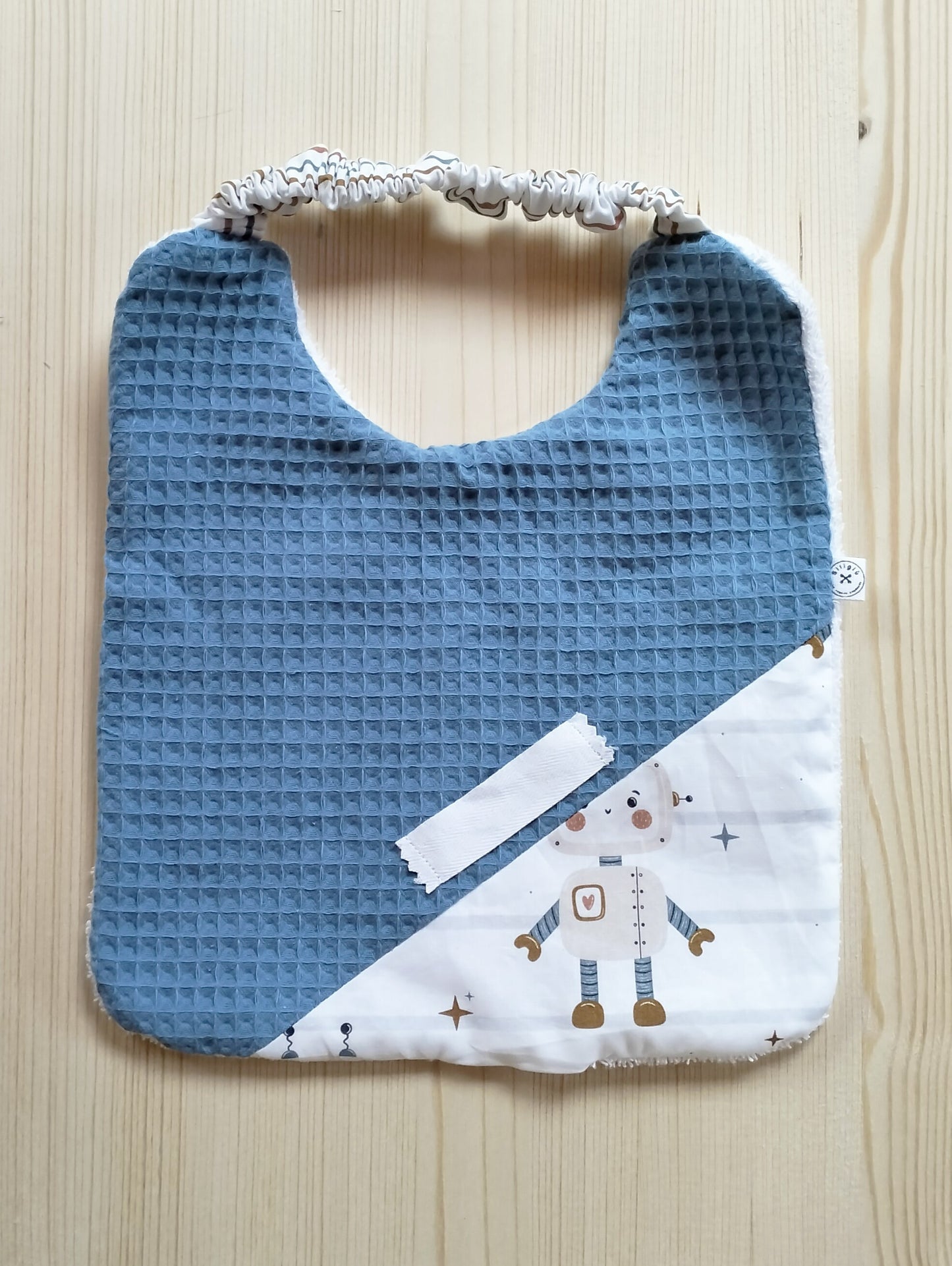 Bavaglino con elastico - Robot