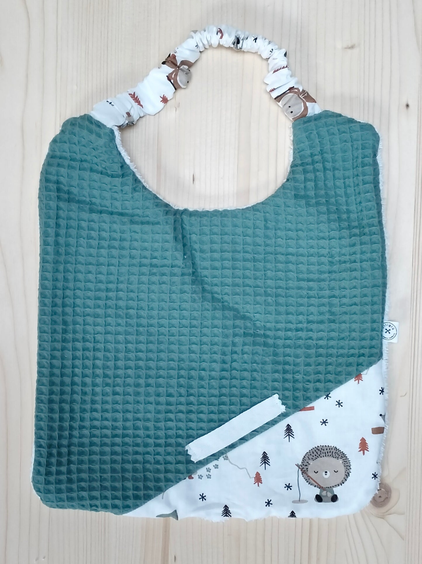 Bavaglino con elastico - Pescatori sul ghiaccio